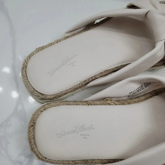Universal Thread Off White Dena Knotted Espadrille - Picture 7 of 12